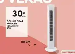 Continente Continente - coluna de ar kuppler promoção