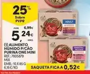 Continente Purinaone - alimento húmido p/cão promoção