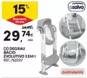 Continente Asalvo - degrau bacio evolutivo 3 em 1 promoção