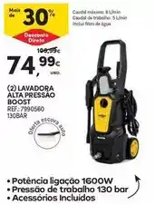 Continente A+ - lavadora alta pressao boost promoção