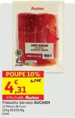 Auchan Presunto Serrano AUCHAN promoção