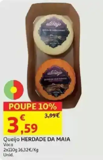 Auchan Queijo HERDADE DA MAIA promoção