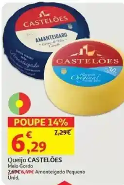 Auchan Queijo CASTELÕES promoção