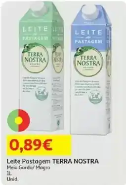 Auchan Leite Pastagem TERRA NOSTRA promoção
