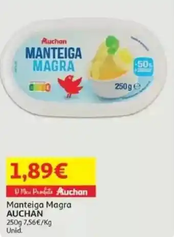 Auchan Manteiga Magra AUCHAN promoção