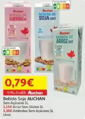 Auchan Bebida Soja AUCHAN promoção