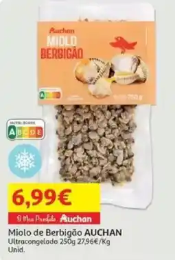 Auchan Miolo de Berbigão AUCHAN promoção