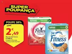 Auchan Barras de Cereis FITNESS promoção