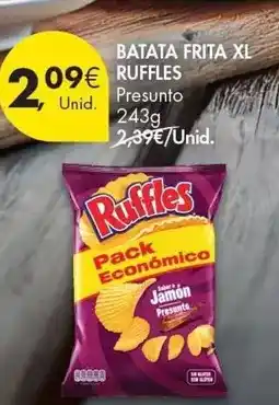 Pingo Doce Ruffles - batata frita xl promoção