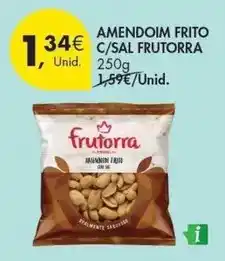 Pingo Doce Frutorra - amendoim frito c/sal promoção