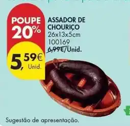 Pingo Doce Assador de chourico promoção