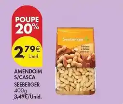 Pingo Doce Seeberger - amendoim s/casca promoção