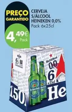 Pingo Doce Heineken - cerveja s/alcool 0,0% promoção