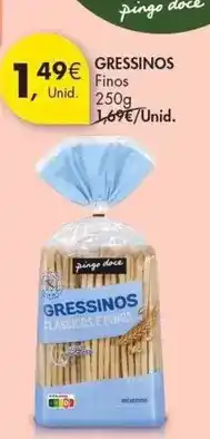 Pingo Doce Pingo doce - gressinos promoção