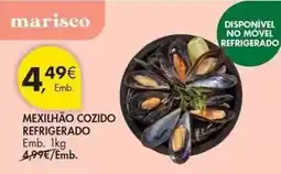 Pingo Doce Mexilhão cozido refrigerado promoção