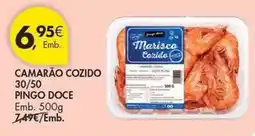 Pingo Doce Pingo doce - camarão cozido promoção