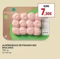 El Corte Inglés Biologic - almôndegas de frango bio promoção