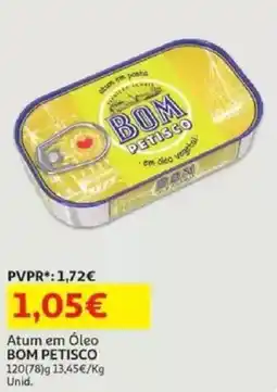 Auchan Atum em Óleo BOM PETISCO promoção