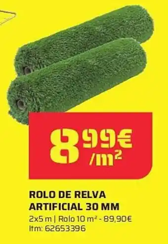Bricomarché Rolo de relva artificial 30 mm promoção