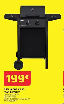 Bricomarché Grelhador a gás "san diego 2" promoção