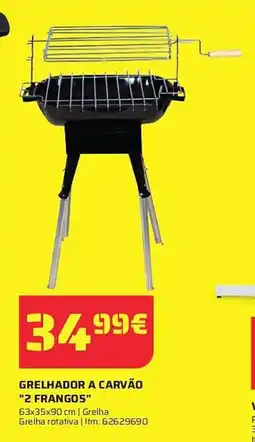 Bricomarché Grelhador a carvão "2 frangos" promoção