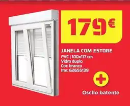 Bricomarché Janela com estore promoção
