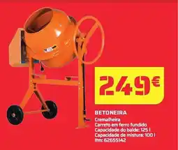 Bricomarché Betoneira promoção