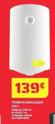 Bricomarché Termoacumulador promoção