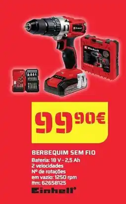 Bricomarché Berbequim sem fio promoção