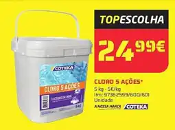 Bricomarché Cloro 5 ações promoção