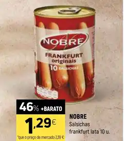 Coviran NOBRE Salsichas frankfurt promoção