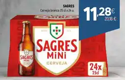 Coviran SAGRES Cerveja branca promoção
