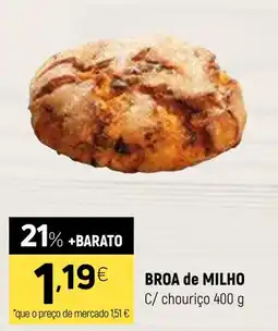 BROA de MILHO C/ chouriço
