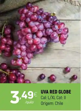 Coviran Uva red globe promoção