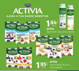 Coviran ACTIVIA logurte liquido promoção