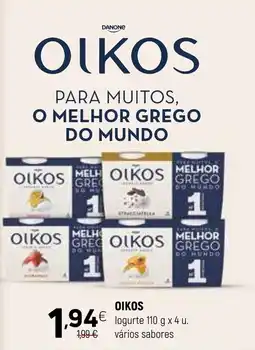 Coviran OIKOS logurte promoção