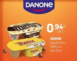 Coviran DANONE logurte Mars, M&M's ou Twix promoção