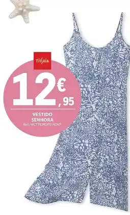 E.Leclerc Vestido semidora promoção