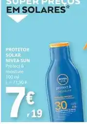 E.Leclerc Nivea - protetor solar sun promoção