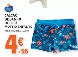 E.Leclerc Calcao de banho de bebe promoção