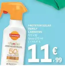 E.Leclerc Protetor solar family promoção