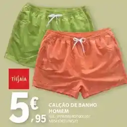 E.Leclerc Calcao de banho homem promoção
