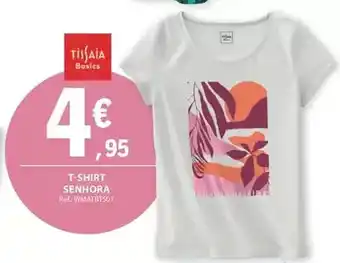 E.Leclerc T-shirt senhora promoção