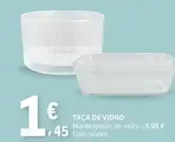 E.Leclerc com - taça de vidro promoção