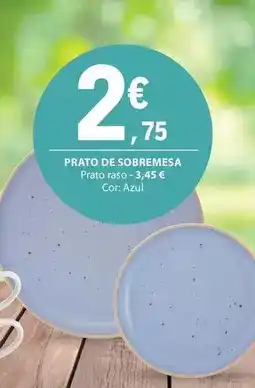 E.Leclerc Prato de sobremesa promoção