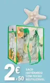 E.Leclerc com - saco isotermico com fecho reutilizável promoção