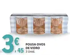 E.Leclerc Pousa ovos de vidro promoção