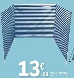 E.Leclerc Dim - para-vento promoção