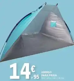 E.Leclerc Dim - abrigo para praia promoção