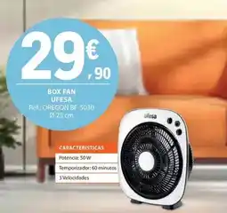 E.Leclerc Ufesa - box fan promoção